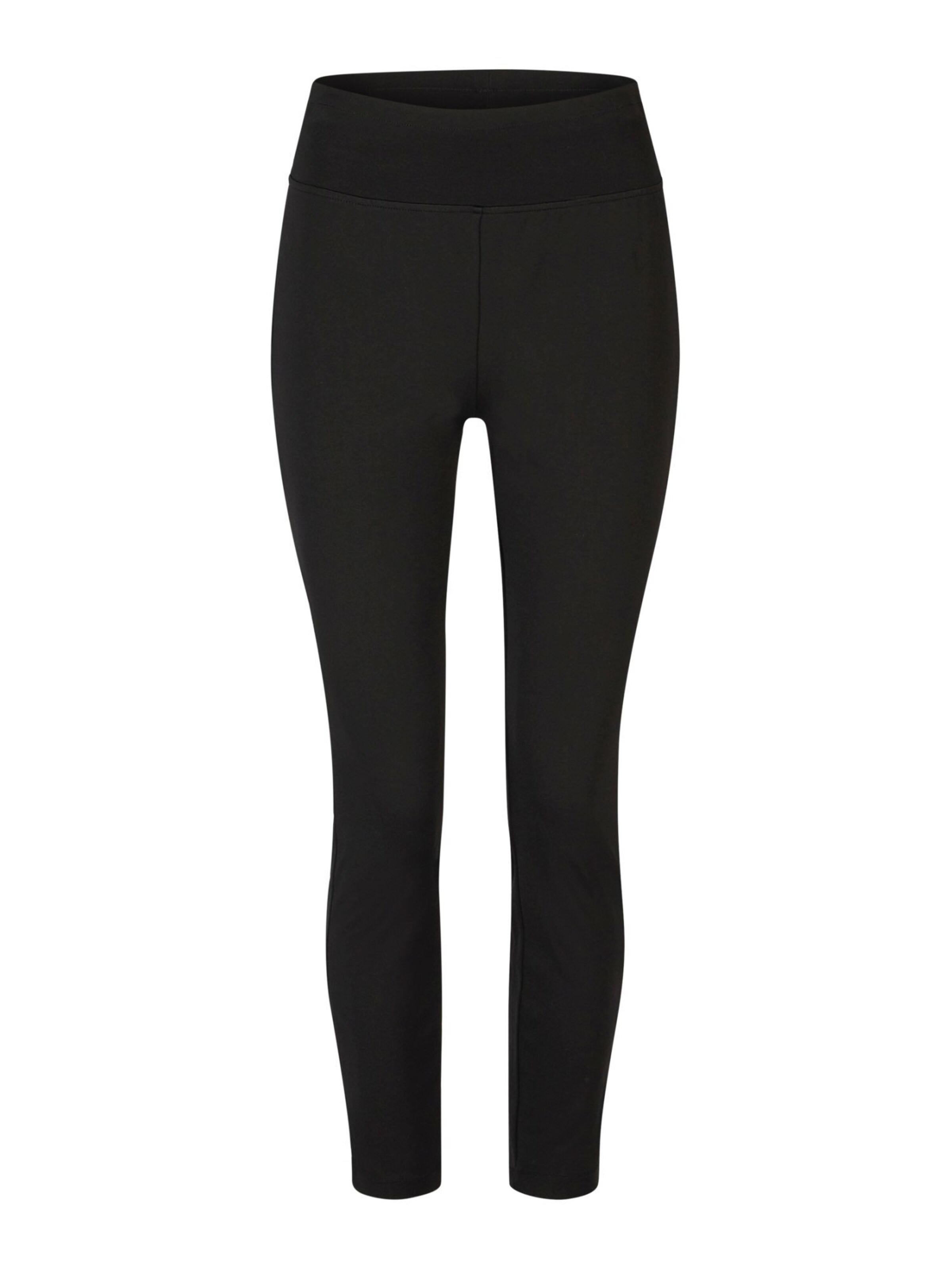 MARC AUREL Skinny Pants in Black: front