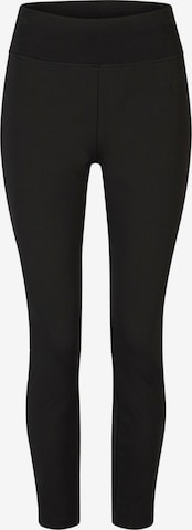 MARC AUREL Skinny Pants in Black: front
