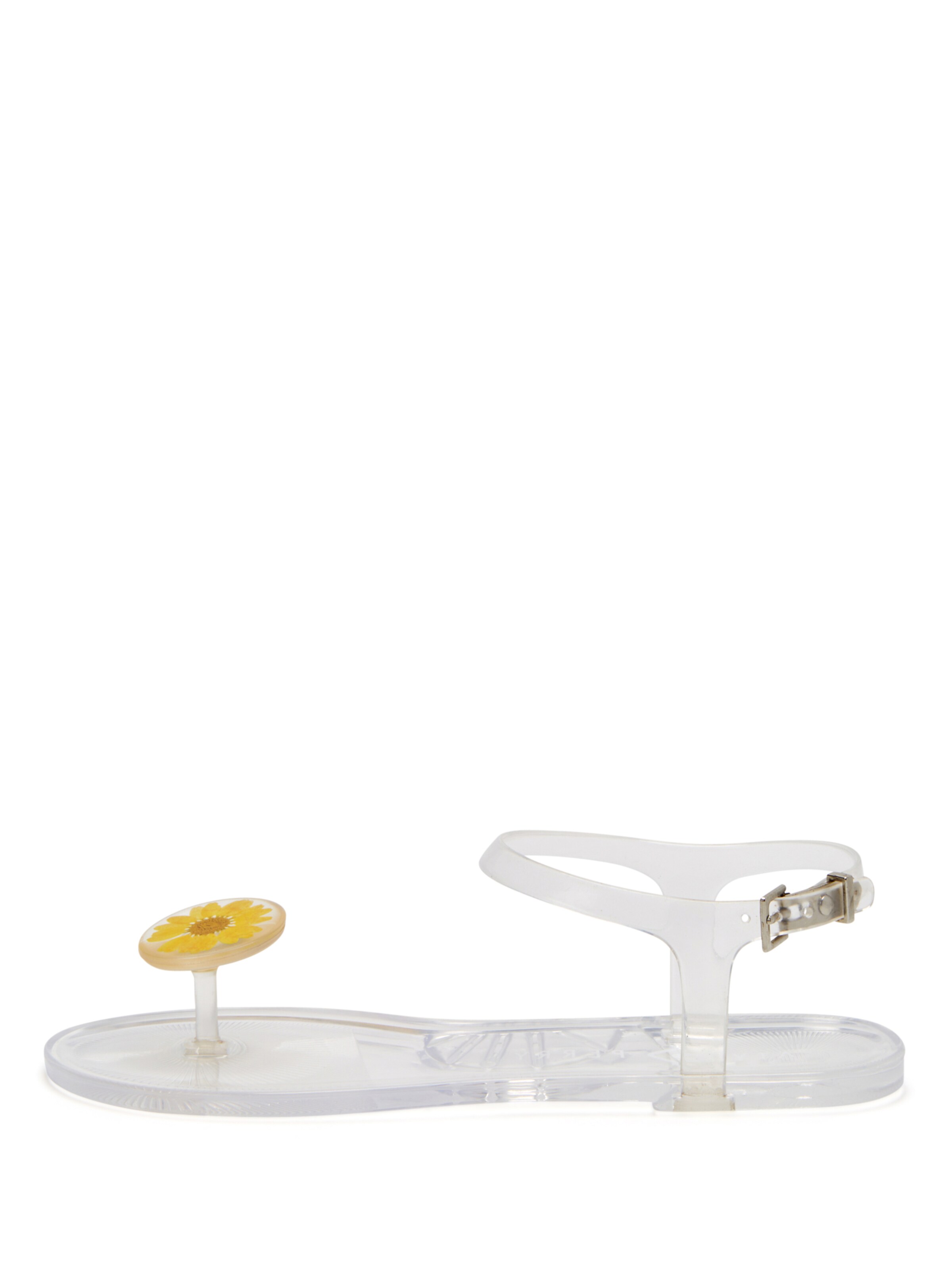 Katy Perry Босоножки через палец 'THE GELI' в Прозрачный