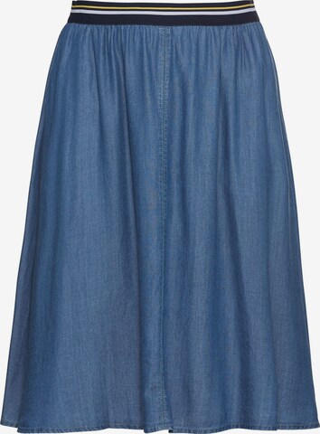 SHEEGO Rok in Blauw: voorkant