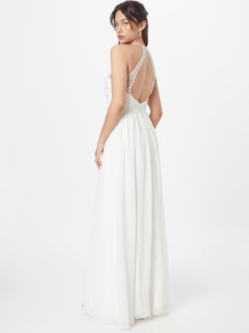 Robe de soirée Laona en blanc