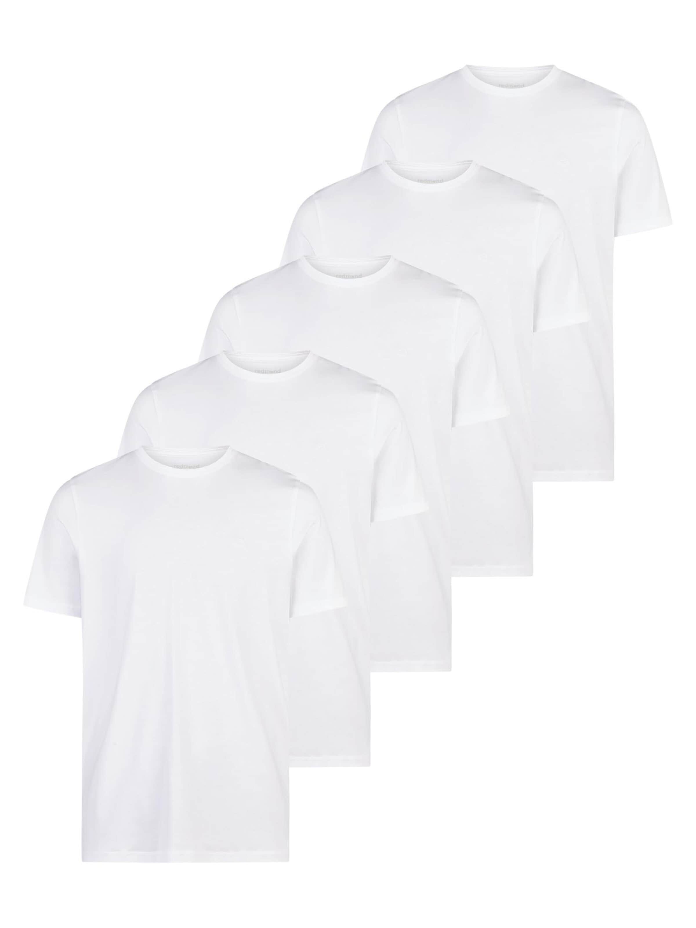 redmond Shirt 'Basic' in White: front