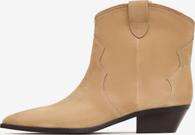 CESARE GASPARI Cowboystiefel in 37 in beige, Produktansicht