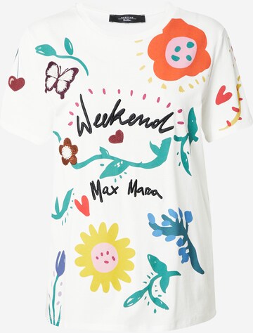 Weekend Max Mara Shirt 'CINEMA' in Wit: voorkant