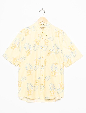 Natural Issue Button Up Shirt in XXL in Yellow: front
