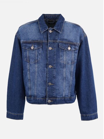 HEFTYKA Between-Season Jacket in Blue: front