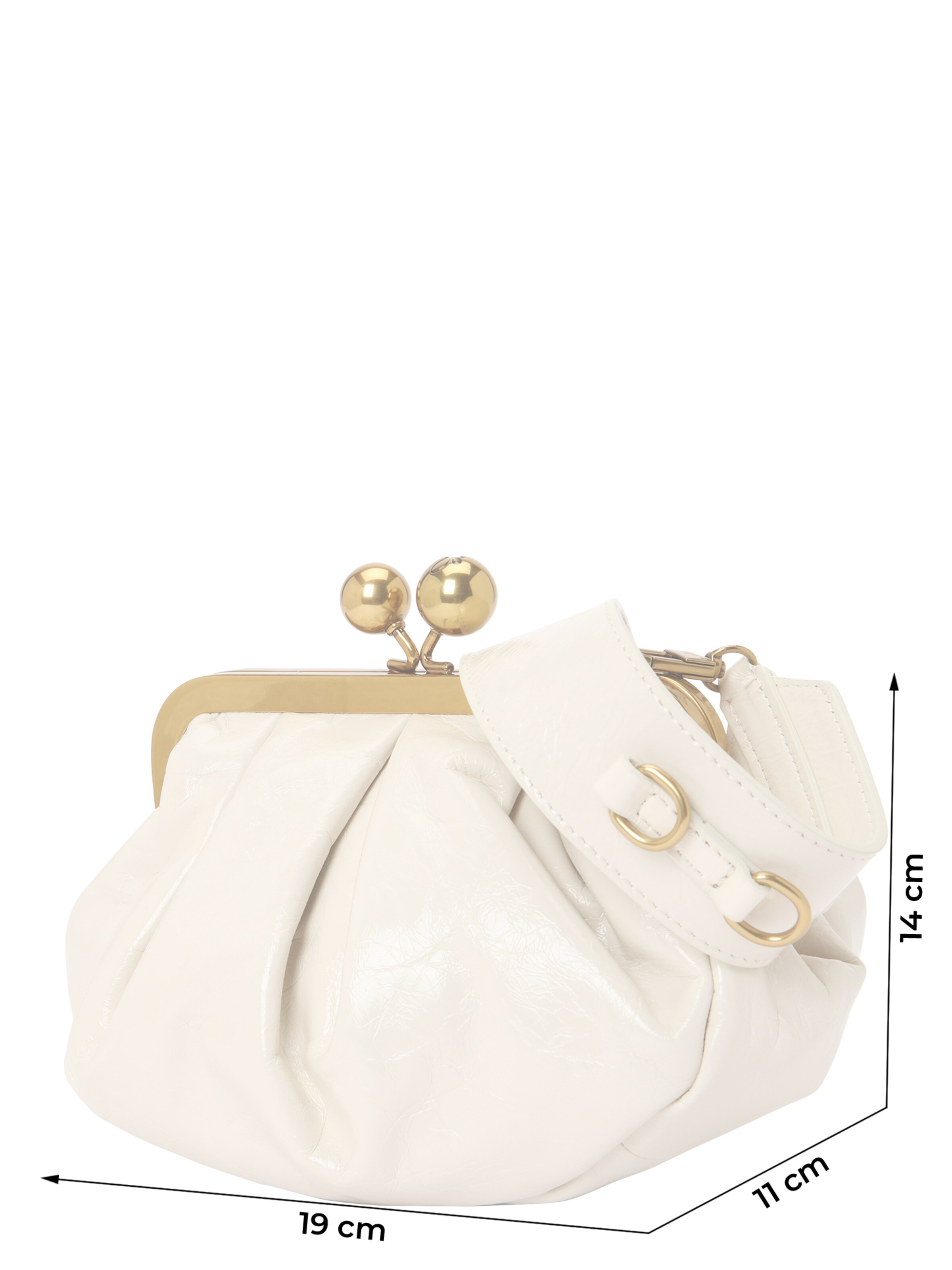 Weekend Max Mara Psaníčko 'NAVETTA' – béžová