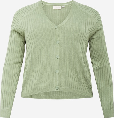 ONLY Carmakoma Cardigan 'AMALIA' en vert clair, Vue avec produit