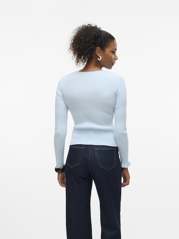 VERO MODA Trui 'VMWONDER' in Blauw