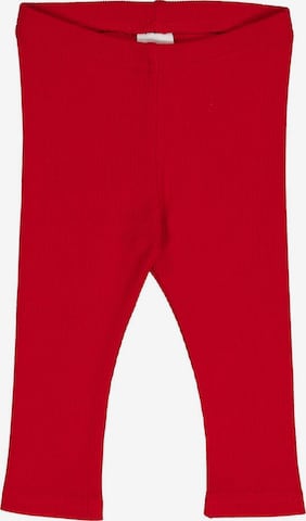 Regular Leggings Fred's World by GREEN COTTON en rouge : devant