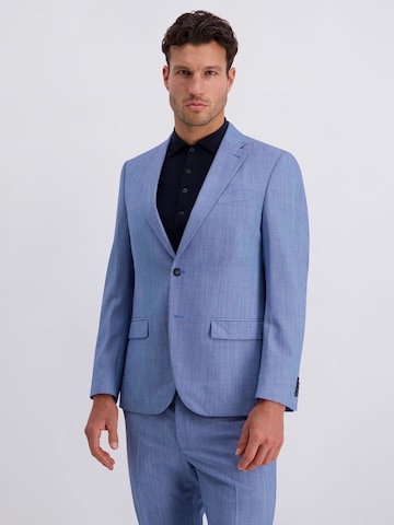 PIERRE CARDIN Slim fit Business-colbert in Blauw