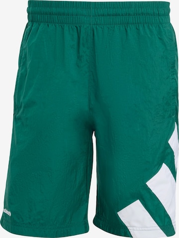 ADIDAS ORIGINALS - regular Pantalón 'Adicolor' en verde: frente