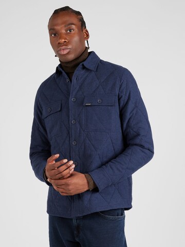 BLEND Tussenjas in Blauw: voorkant