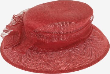 Seeberger Hat & Cap in 54 in Red: front
