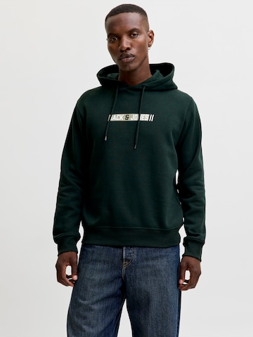 JACK & JONESSweater majica 'JJMUNK' - zelena boja: prednji dio