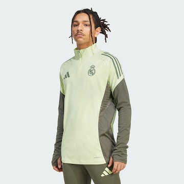 T-Shirt fonctionnel 'Real Madrid Tiro 25 Competition' ADIDAS PERFORMANCE en vert : devant