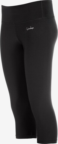 Skinny Pantalon de sport 'AEL202' Winshape en noir