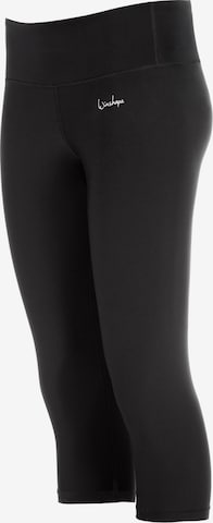 Skinny Pantaloni sportivi 'AEL202' di Winshape in nero