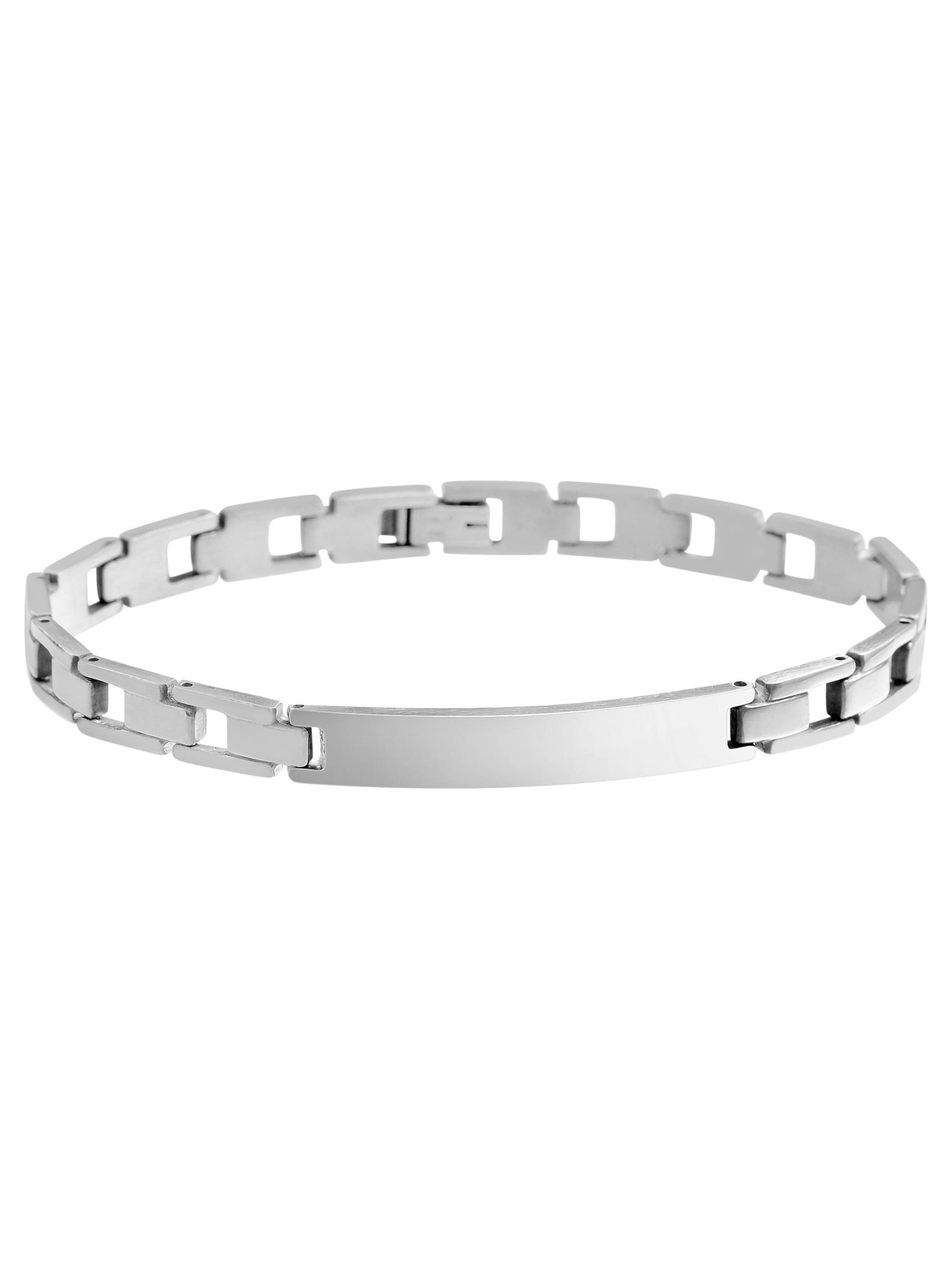 Akzent Bracelet in Silver: front