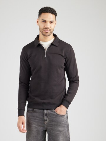 Only & Sons Sweatshirt 'DAVID' in Black: front
