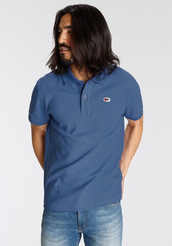 KangaROOS Poloshirt in Blau