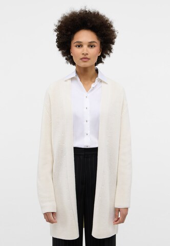 ETERNA Strickjacke in Weiß: Vorderseite