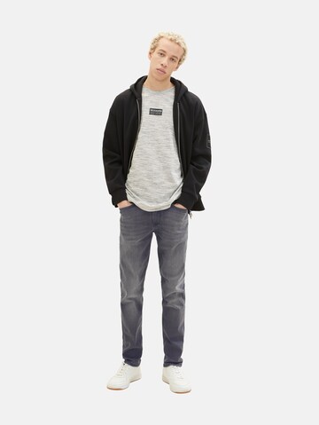 TOM TAILOR DENIM Slimfit Džíny – šedá