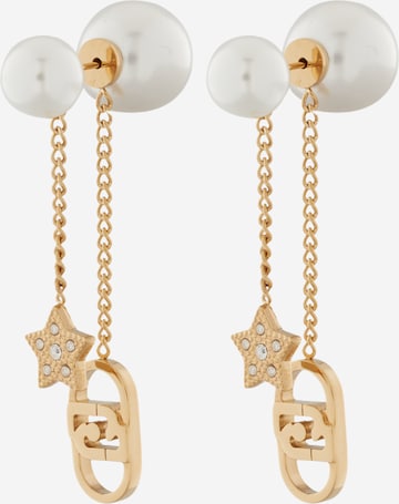 Liu JoNaušnice - zlatna boja: prednji dio