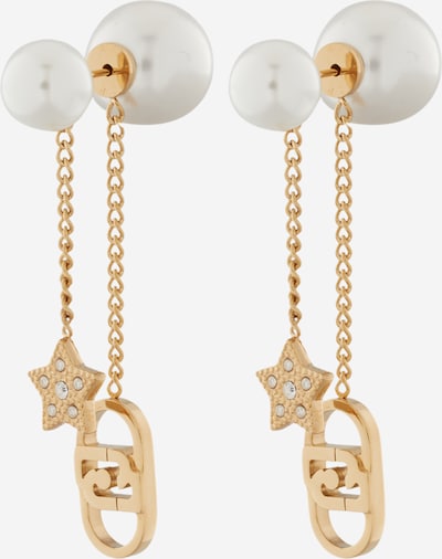 Liu Jo Auskari, krāsa - Zelts / pērļbalts, Preces skats