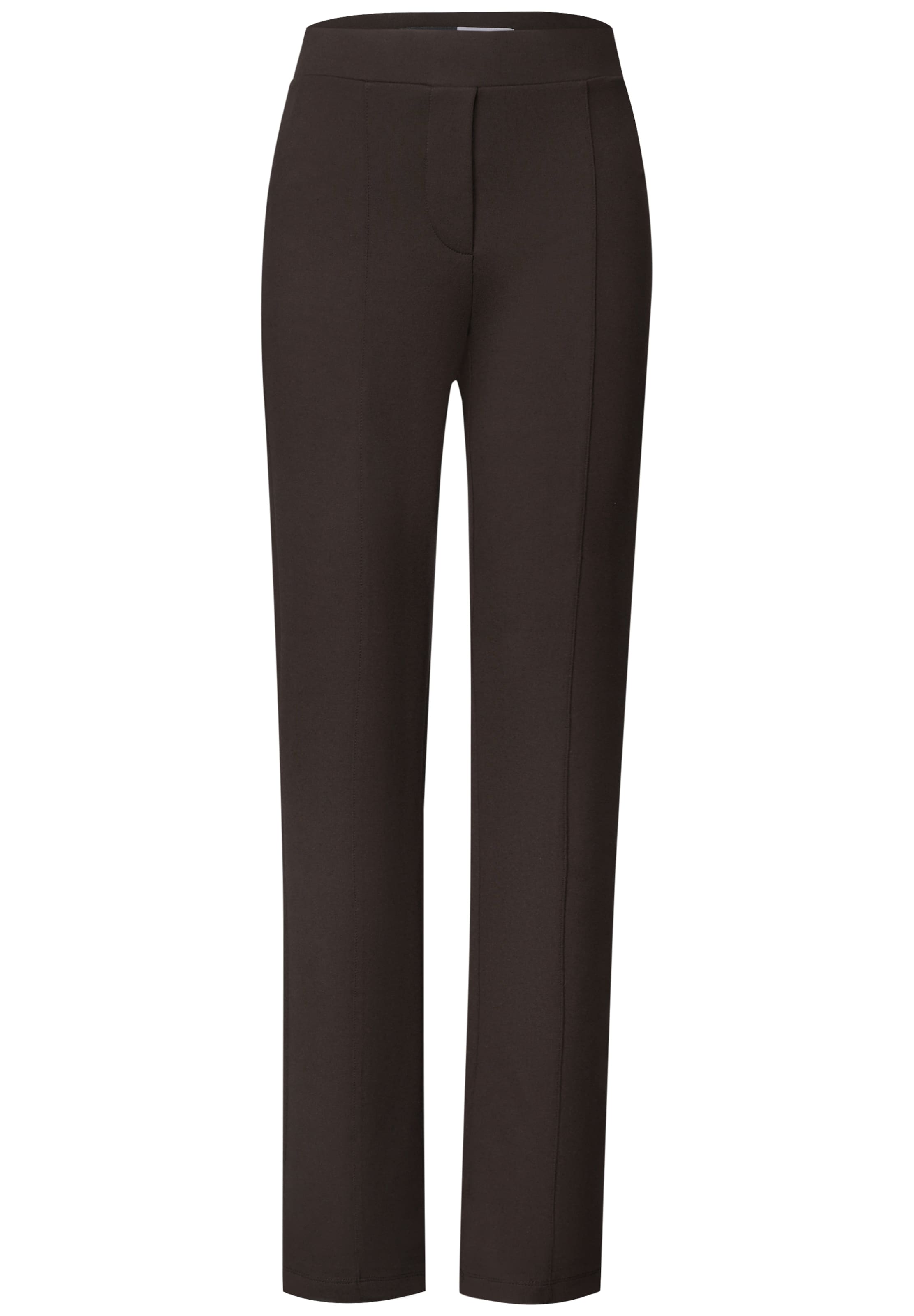 Bootcut Pantalon 'Toronto' CECIL en marron : devant