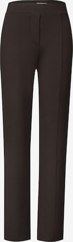 CECIL Bootcut Hose 'Toronto' in Braun: Vorderseite