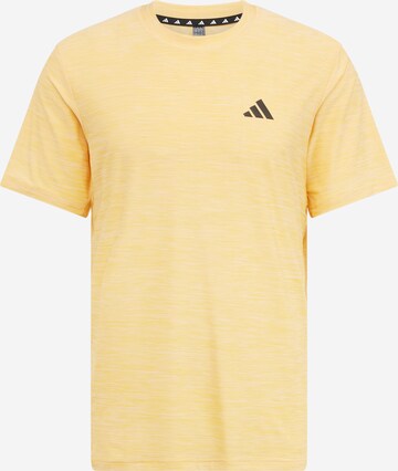 ADIDAS PERFORMANCE Sportshirt 'Essentials' in Gelb: predná strana