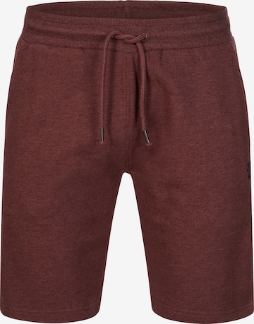 INDICODE JEANS Regular Pants 'Eckerd' in Red: front