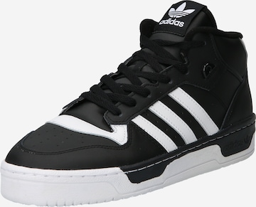 ADIDAS ORIGINALS High-Top Sneakers in Black: front