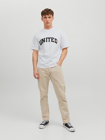JACK & JONES Bluser & t-shirts 'Brink' i hvid