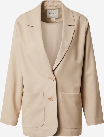 Monki Blazer in Beige: front