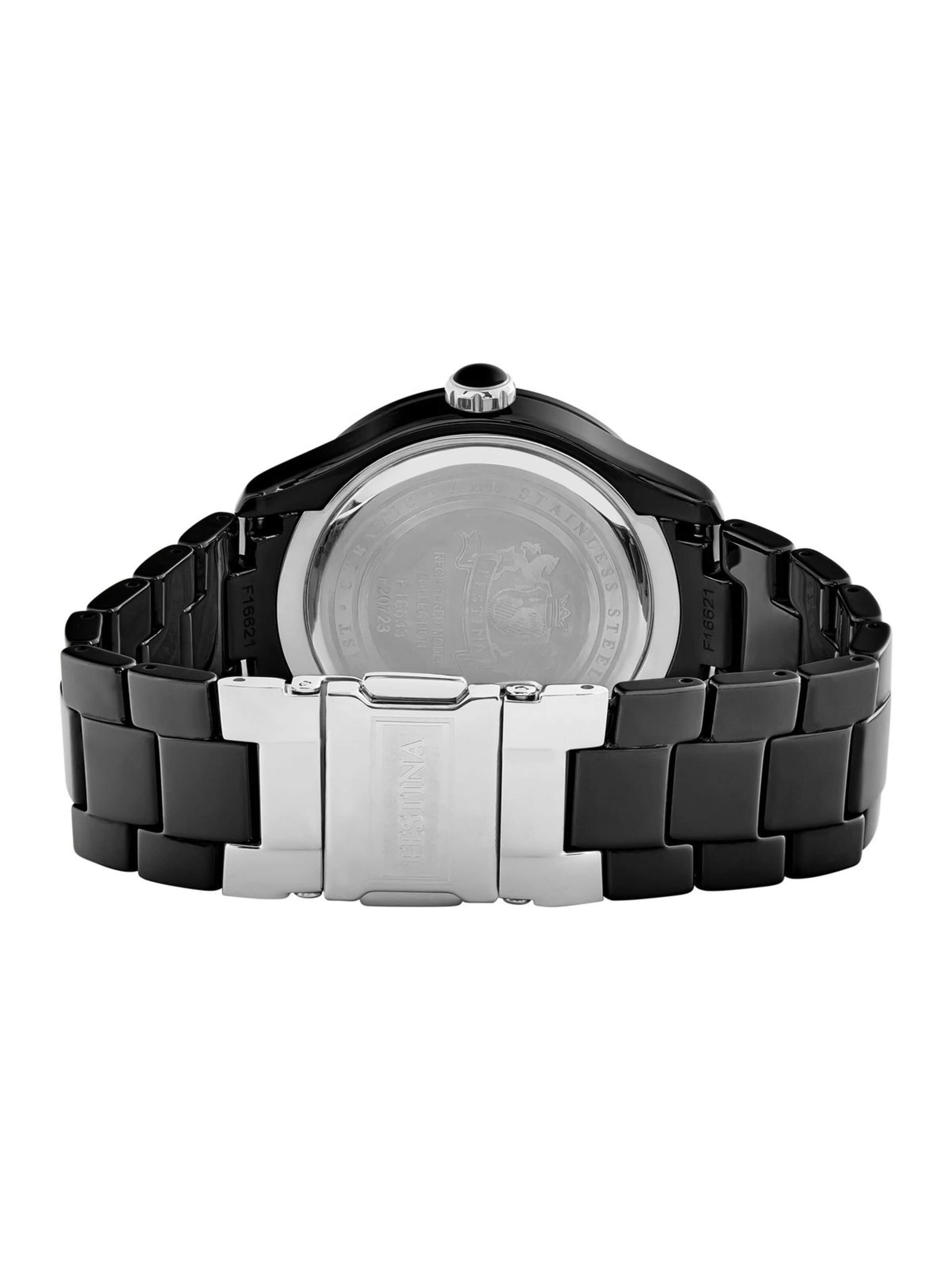 FESTINA Analoguhr 'Ceramic'‌‌‌‌‌‌‌‌ in Schwarz