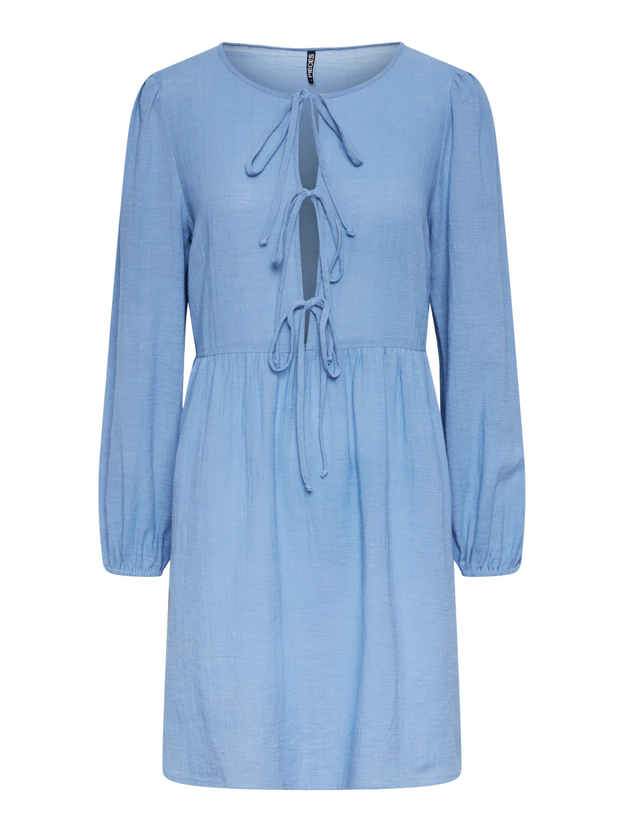 PIECES Šaty 'JALLY' – modrá: přední strana