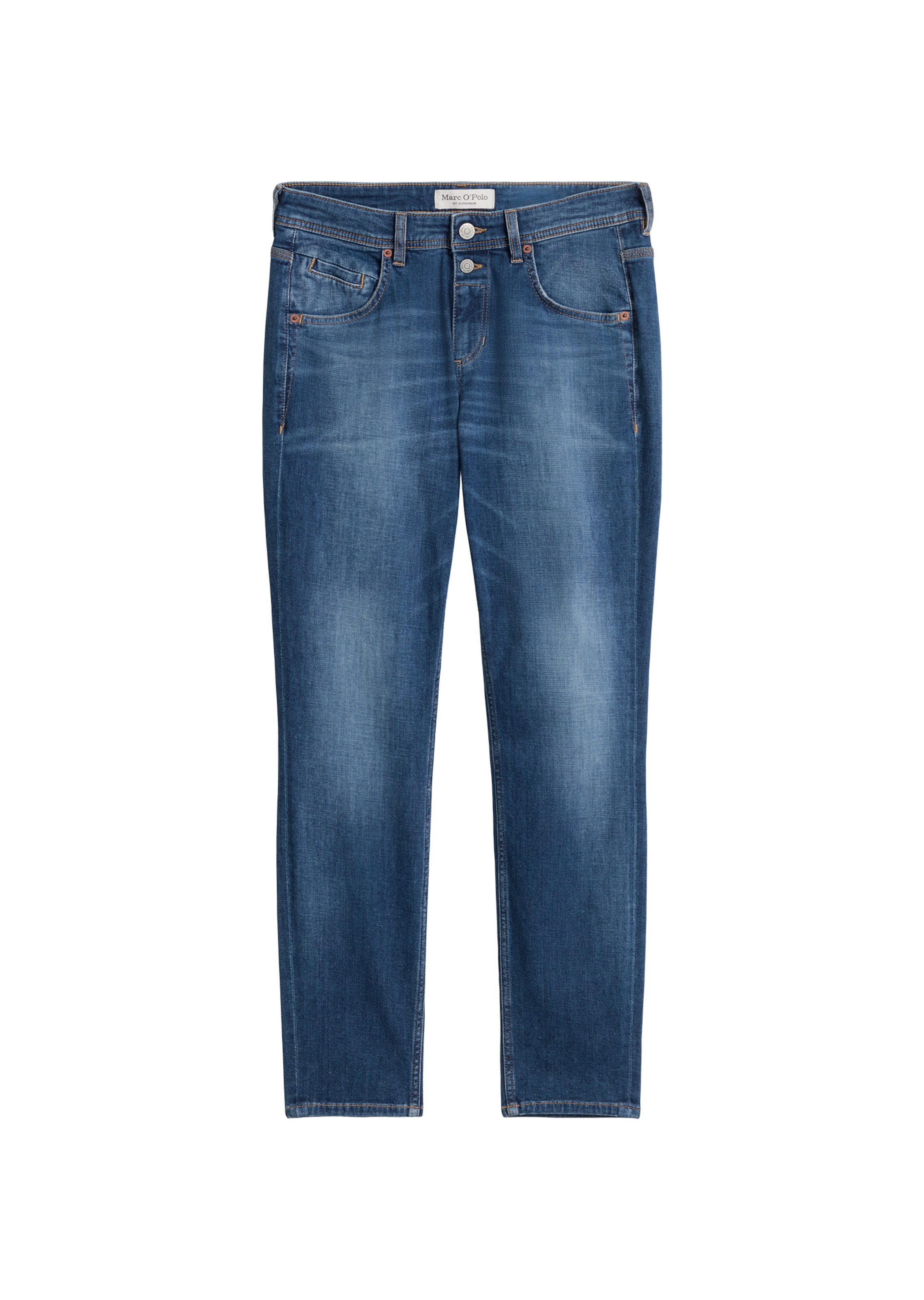 Loosefit Jean Marc O'Polo en bleu : devant