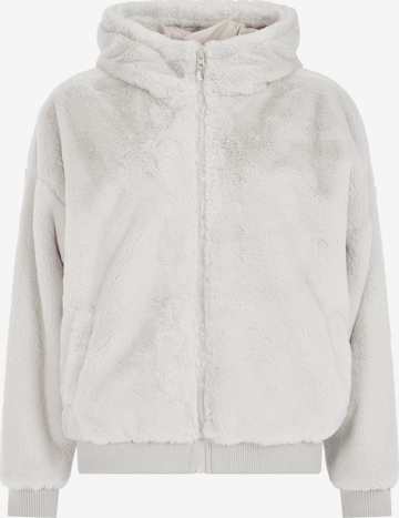 PROTEST Fleece jas 'PRTGolly' in Wit: voorkant