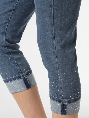 Anna Montana Slimfit Jeans in Blau