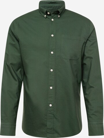 SELECTED HOMME Regular fit Риза 'RICK' в зелено: отпред