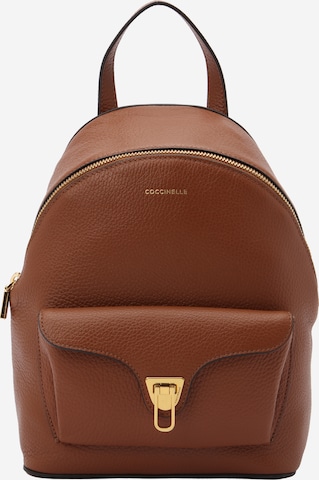 Sac à dos 'BEAT' Coccinelle en marron : devant