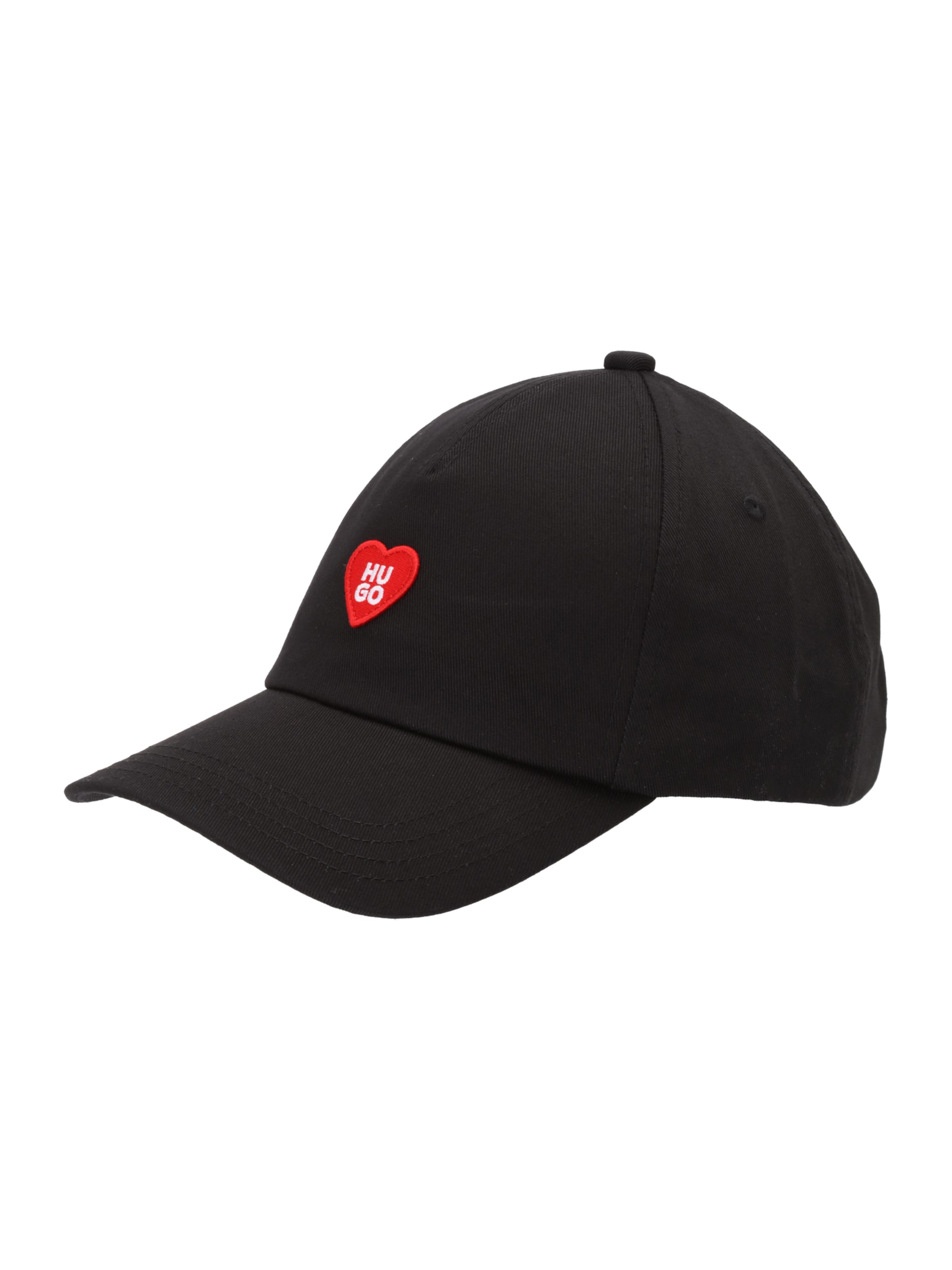 HUGO Cap 'Cara-Valentine' in Black: front
