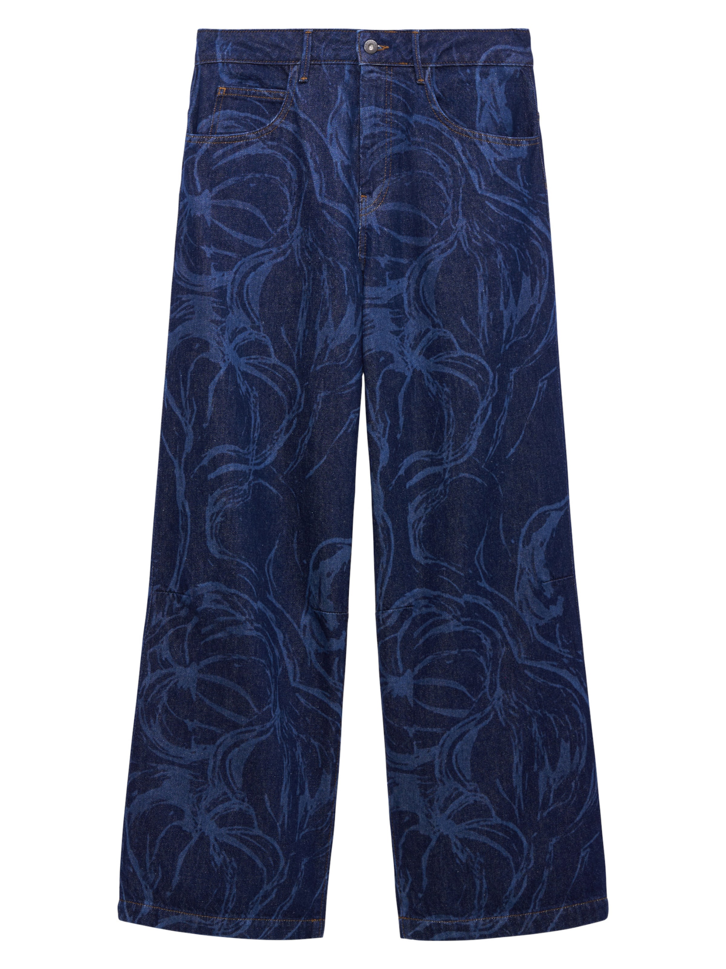 Adolfo Dominguez Bő szár Farmer - kék: elől