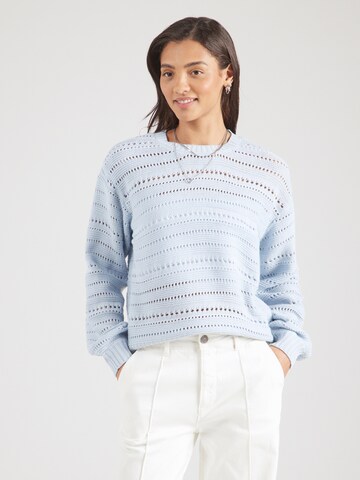 Pull-over 'PCMOLLY ' PIECES en bleu : devant