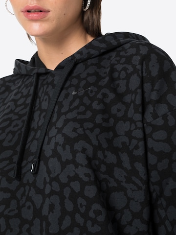NIKE Sportief sweatshirt 'Get Fit' in Zwart