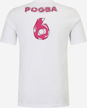 T-Shirt fonctionnel 'Pogba' ADIDAS SPORTSWEAR en blanc