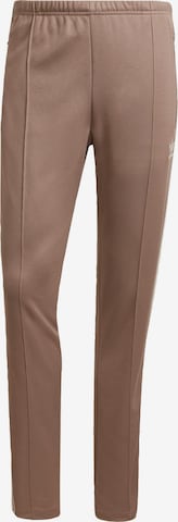Pantaloni 'Adicolor Classics Beckenbauer' di ADIDAS ORIGINALS in marrone: frontale