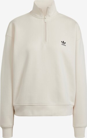 ADIDAS ORIGINALS Sweatshirt 'Essentials' in White: front